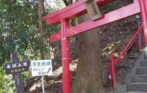 水沢観音の鳥居