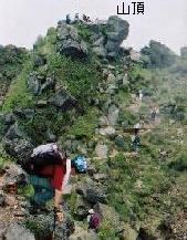 奥白根山山頂