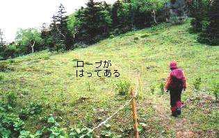 座禅山への道